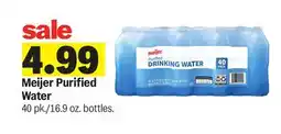 Meijer Meijer Purified Water offer