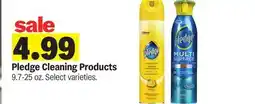 Meijer Pledge Cleaning Products offer