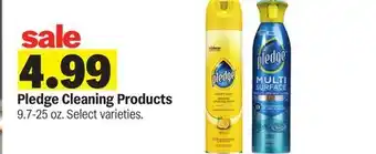 Meijer Pledge Cleaning Products offer