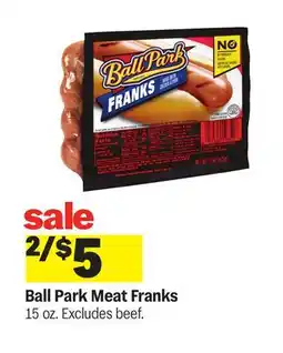 Meijer Ball Park Meat Franks offer