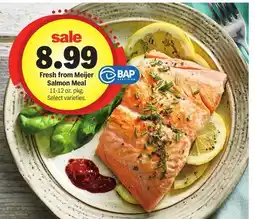 Meijer Fresh from Meijer Salmon Meal offer