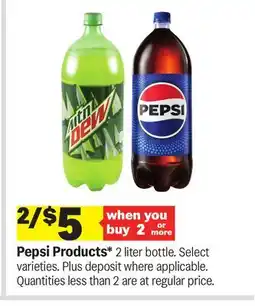 Meijer Pepsi Products offer