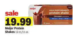 Meijer Meijer Protein Shakes offer