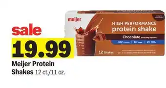 Meijer Meijer Protein Shakes offer
