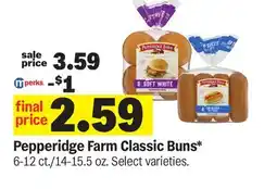 Meijer Pepperidge Farm Classic Buns offer