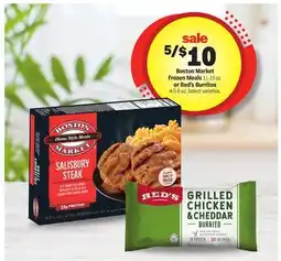 Meijer Boston Market Frozen Meals 11-15 oz. or Red's Burritos 4.5-5 oz offer
