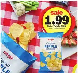 Meijer Meijer Potato Chips offer