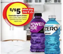 Meijer Powerade Sports Drinks offer