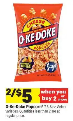 Meijer O-Ke-Doke Popcorn offer
