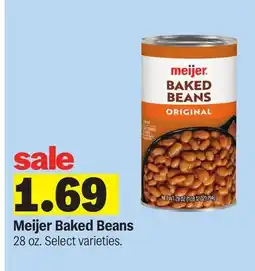 Meijer Meijer Baked Beans offer