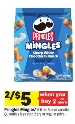 Meijer Pringles Mingles offer