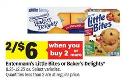Meijer Entenmann's Little Bites or Baker's Delights offer