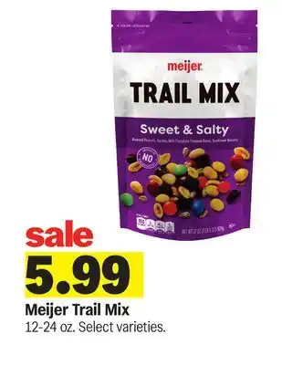 Meijer Meijer Trail Mix offer