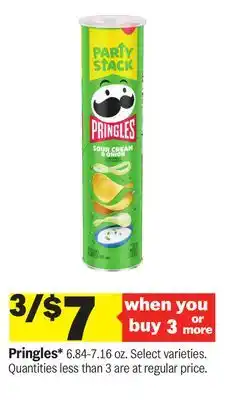 Meijer Pringles offer