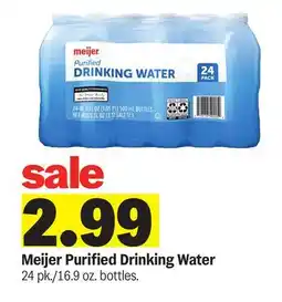 Meijer Meijer Purified Drinking Water offer