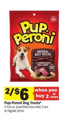 Meijer Pup-Peroni Dog Treats offer