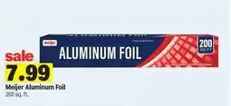 Meijer Meijer Aluminum Foil offer