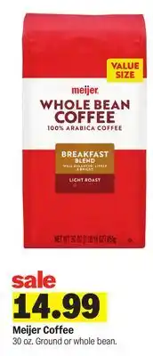 Meijer Meijer Coffee offer