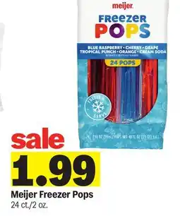 Meijer Meijer Freezer Pops offer
