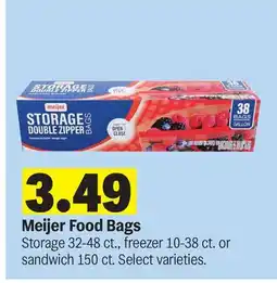 Meijer Meijer Food Bags offer