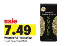Meijer Wonderful Pistachios offer
