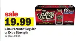 Meijer 5-hour ENERGY Regular or Extra Strength offer