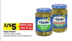 Meijer Vlasic Pickles offer