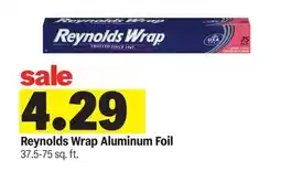 Meijer Reynolds Wrap Aluminum Foil offer