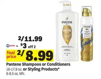 Meijer Pantene Shampoos or Conditioners 16-17.9 oz. or Styling Products* 6-8.5 oz offer