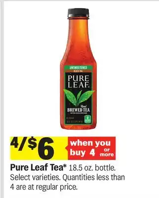 Meijer Pure Leaf Tea offer
