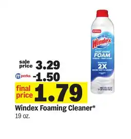 Meijer Windex Foaming Cleaner offer