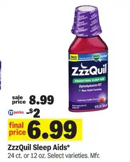 Meijer ZzzQuil Sleep Aids offer