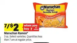 Meijer Maruchan Ramen offer