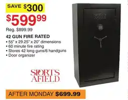 Dunham's Sports 42 GUN FIRE RATED offer