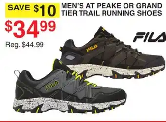 Dunham's Sports MEN'S AT PEAKE OR GRAND TIER TRAIL RUNNING SHOES offer