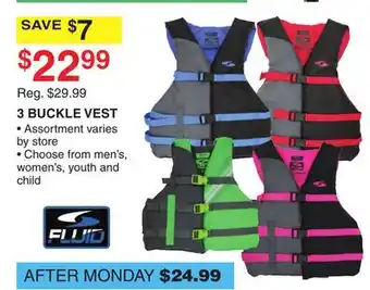 Dunham's Sports 3 BUCKLE VEST offer