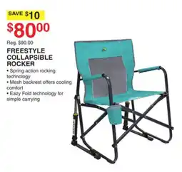 Dunham's Sports FREESTYLE COLLAPSIBLE ROCKER offer