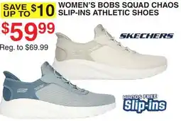 Dunham's Sports WOMEN'S BOBS SQUAD CHAOS SLIP-INS ATHLETIC SHOES offer
