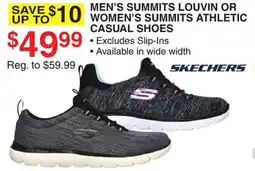 Dunham's Sports MEN'S SUMMITS LOUVIN OR WOMEN'S SUMMITS ATHLETIC CASUAL SHOES offer