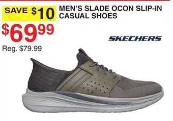 Dunham's Sports MEN'S SLADE OCON SLIP-IN CASUAL SHOES offer