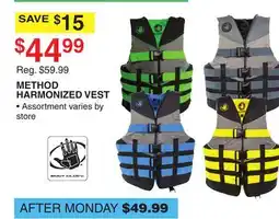 Dunham's Sports METHOD HARMONIZED VEST offer
