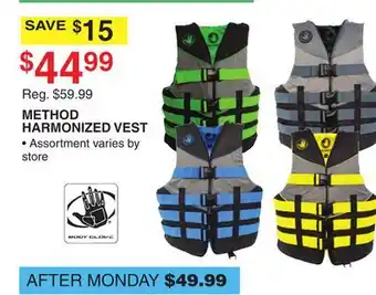 Dunham's Sports METHOD HARMONIZED VEST offer