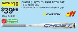 Dunham's Sports GHOST (-11) YOUTH FAST PITCH BAT offer