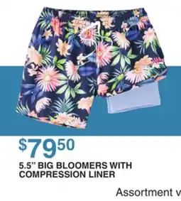 Dunham's Sports 5.5 BIG BLOOMERS WITH COMPRESSION LINER offer