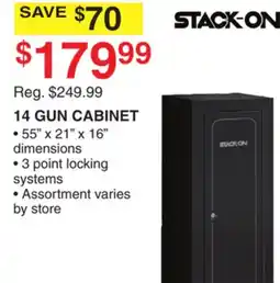 Dunham's Sports 14 GUN CABINET offer
