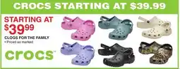 Dunham's Sports CLOGS FOR THE FAMILY offer