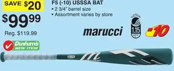 Dunham's Sports F5 (-10) USSSA BAT offer
