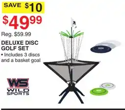 Dunham's Sports DELUXE DISC GOLF SET offer