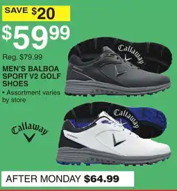 Dunham's Sports MEN'S BALBOA SPORT V2 GOLF SHOES offer