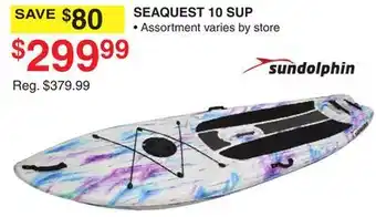 Dunham's Sports SUNDOLPHIN SEAQUEST 10 SUP offer